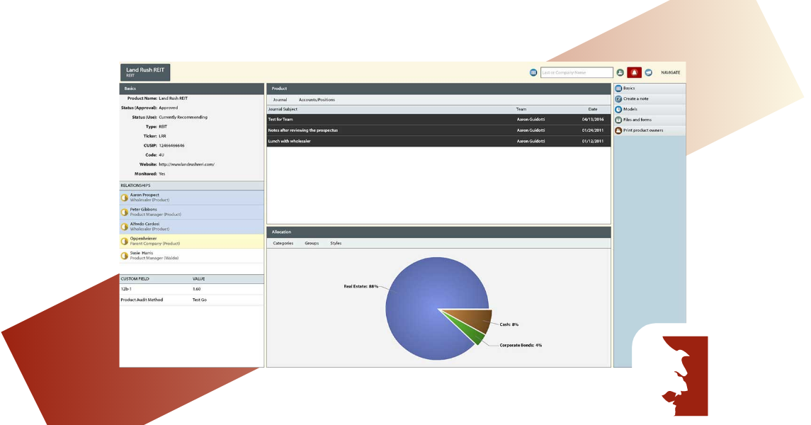 Equisoft/connect（保险和投资组合的顶级财富管理 CRM）